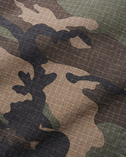 Cash Only Ripstop Carpenter Shorts - Woodland Camo