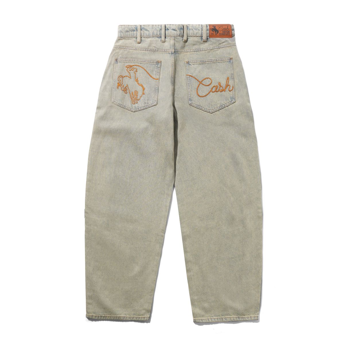 Cash Only Rodeo Denim Jeans - Sun Fade Blue