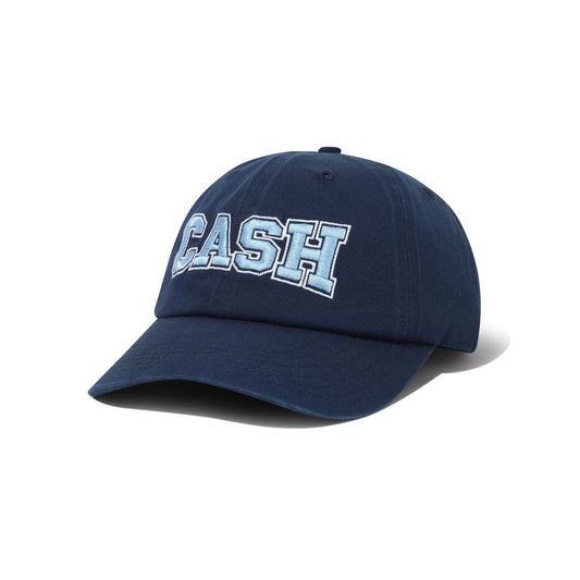 Cash Only Campus 6 Panel Cap - Washed Navy