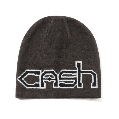 Cash Only Protocol Skully Beanie - Dark Brown