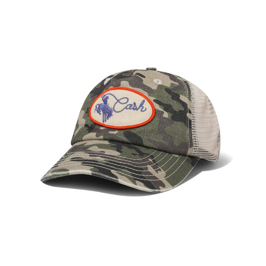 Cash Only Rodeo Trucker Cap - Camo