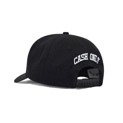 Cash Only Slugger 5 Panel Cap - Black