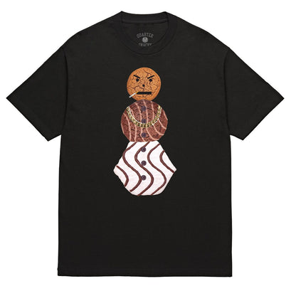 Quartersnacks Big Snackman Tee - Black