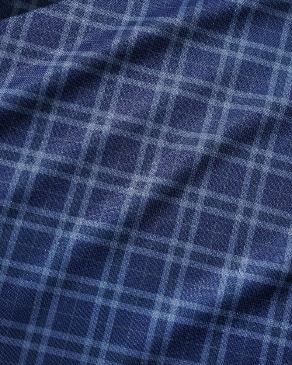Butter Goods x Umbro Plaid Jersey - Navy / Slate