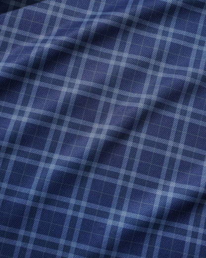 Butter Goods x Umbro Plaid Jersey - Navy / Slate
