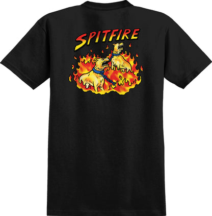 Spitfire Hell Hounds II Tee - Black/Multi