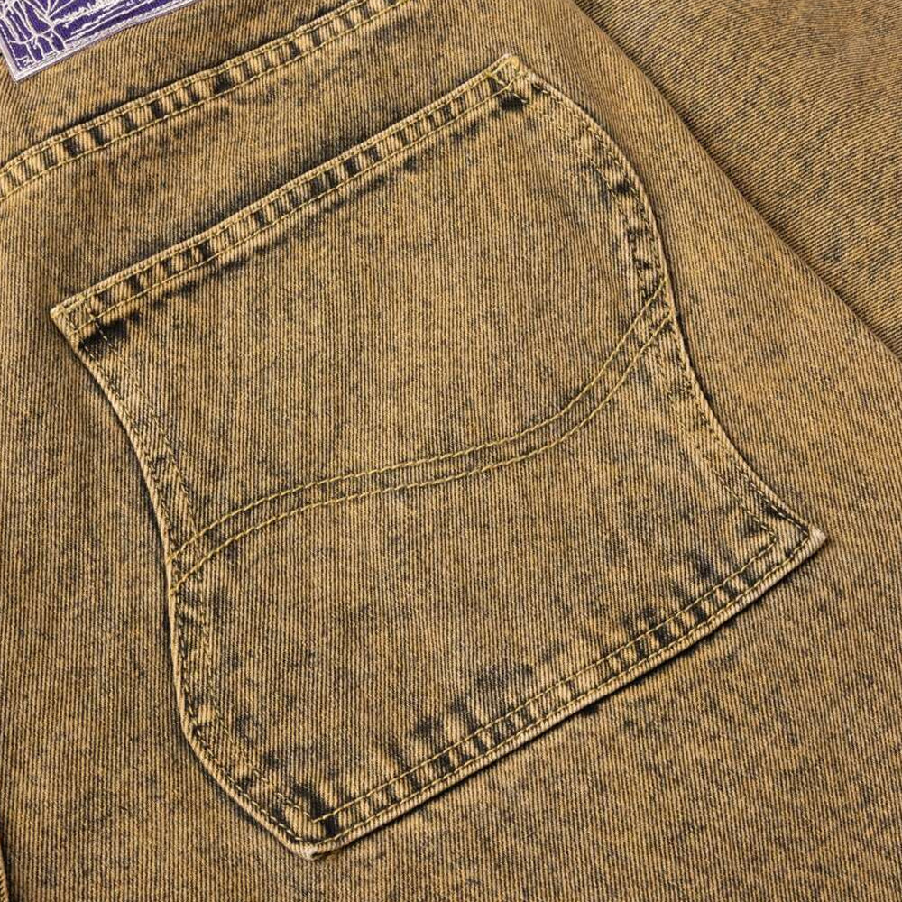 Dime Classic Baggy Denim Pants - Overdyed Gold