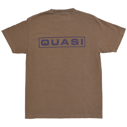 Quasi Meathead Tee - Faded Brown