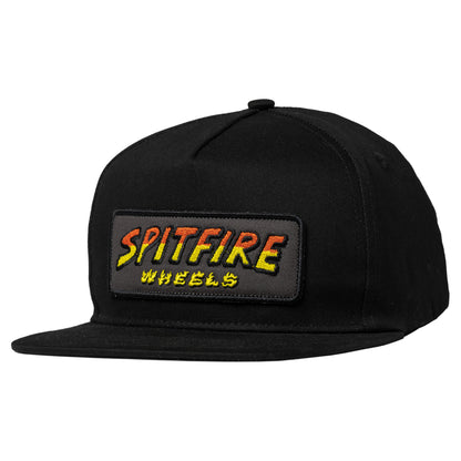 Spitfire Hell Hounds Script Patch Snapback - Black