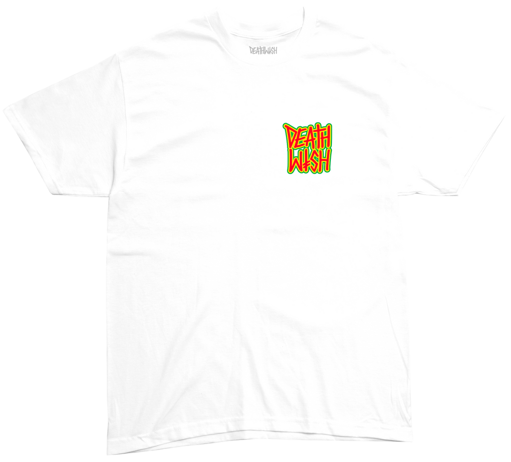 Deathwish Logo Attitude Tee - White