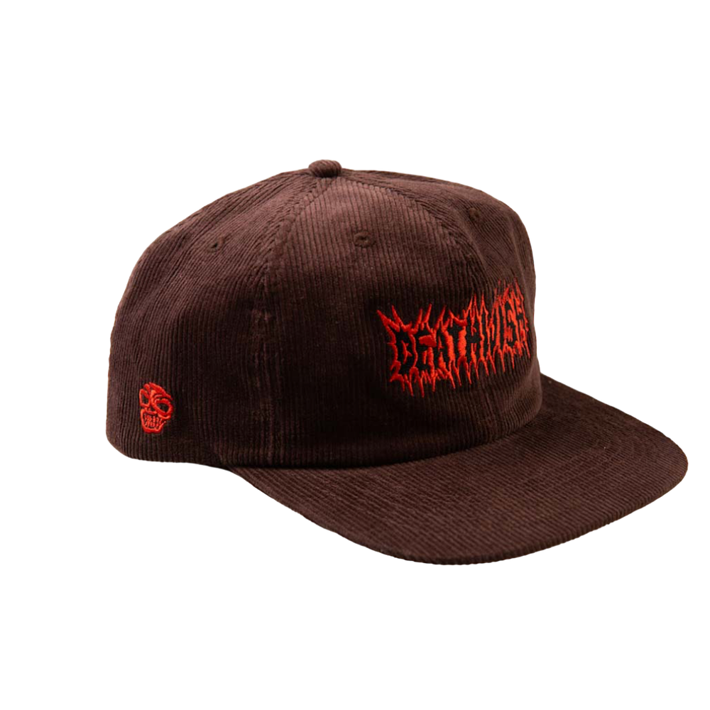 Deathwish Stomp Cord Snapback - Brown