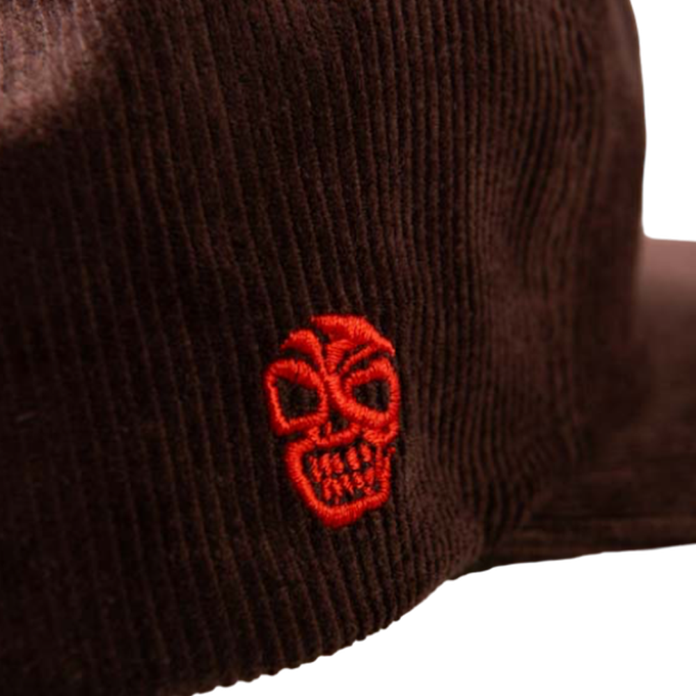 Deathwish Stomp Cord Snapback - Brown