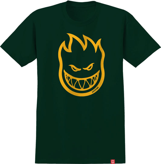 Spitfire Bighead Tee - Forest Green/Gold