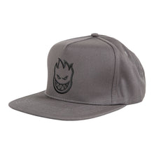 Load image into Gallery viewer, Spitfire Bighead Snapback - Charcoal/Black