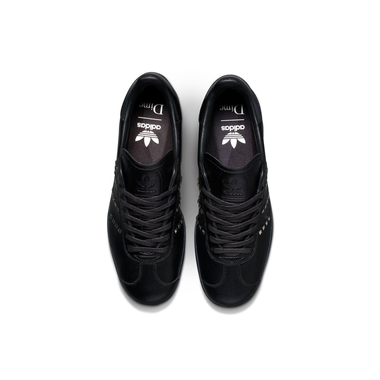 Adidas X Dime Gazelle ADV - Core Black/Silver Metallic/Carbon