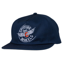 Load image into Gallery viewer, Spitfire Flying Snapback - Navy