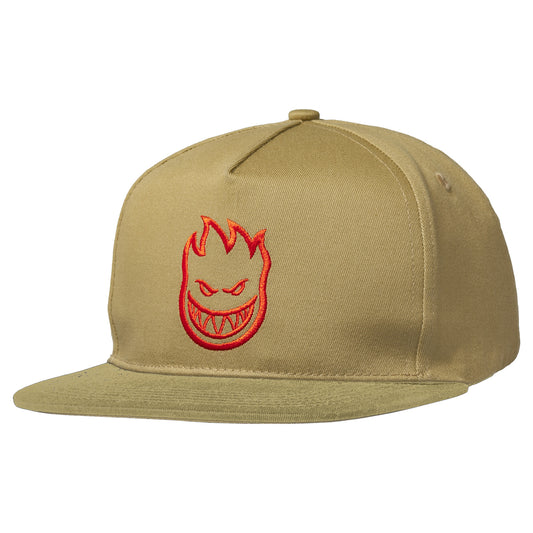 Spitfire Bighead Snapback - Tan/Red