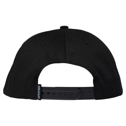 Spitfire Bighead Snapback - Black/Orange