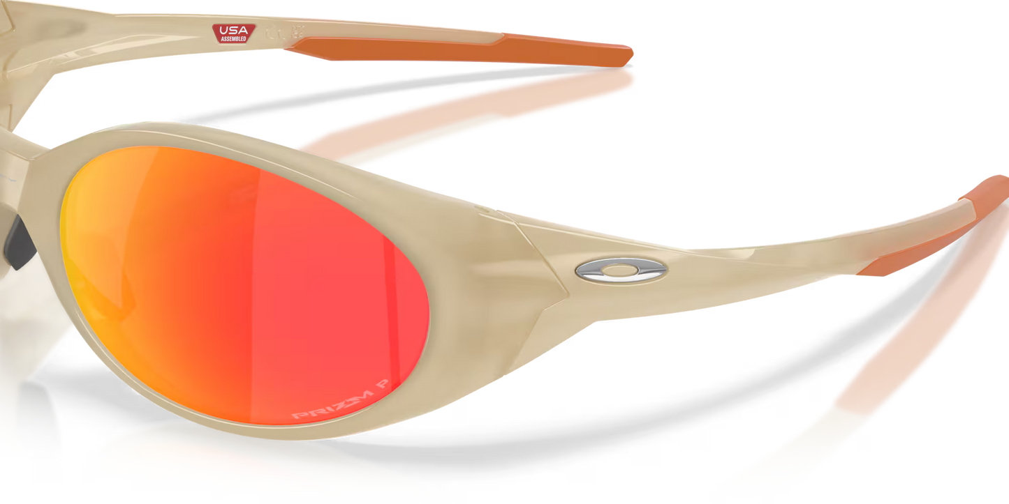 Oakley Eye Jacket Redux Sunglasses - Sandstorm/Ruby Polarized