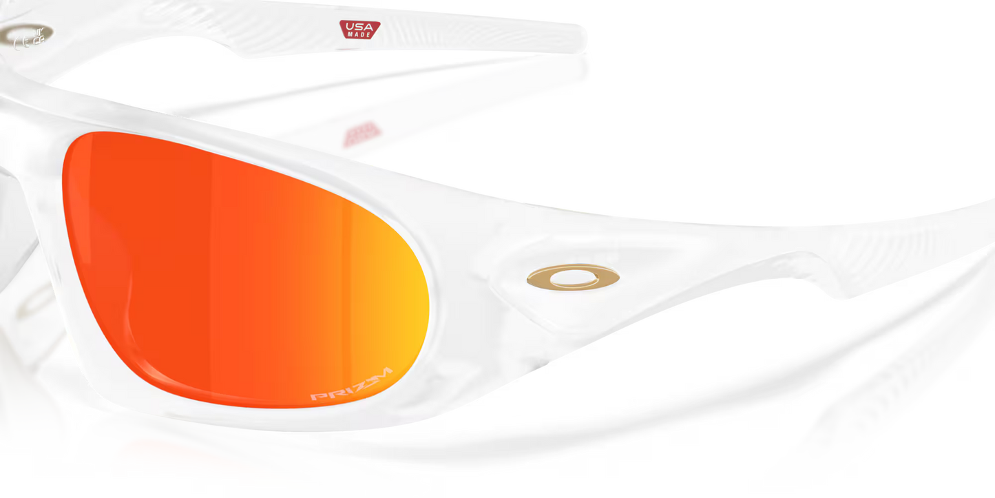 Oakley Neoforma Sunglasses - Matte Clear/Ruby