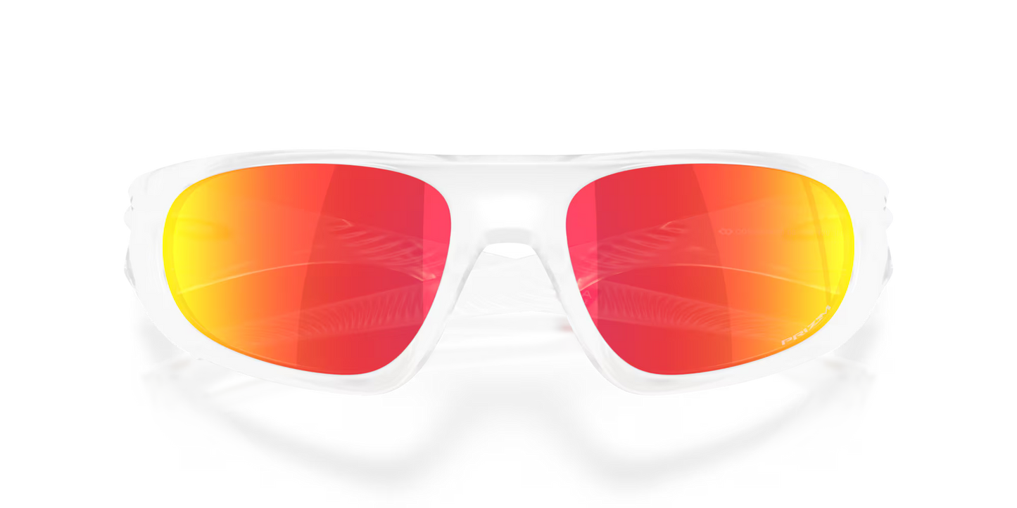 Oakley Neoforma Sunglasses - Matte Clear/Ruby