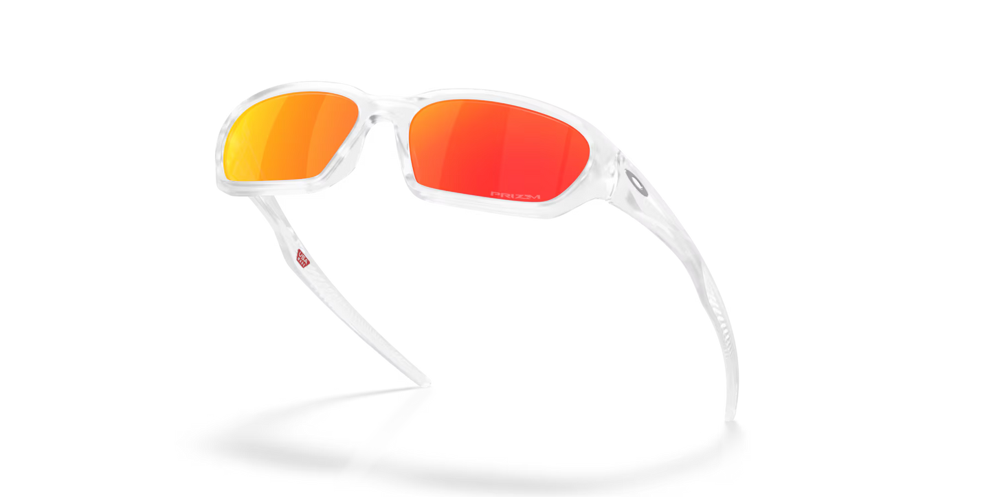 Oakley Terraforma Sunglasses - Matte Clear/Ruby