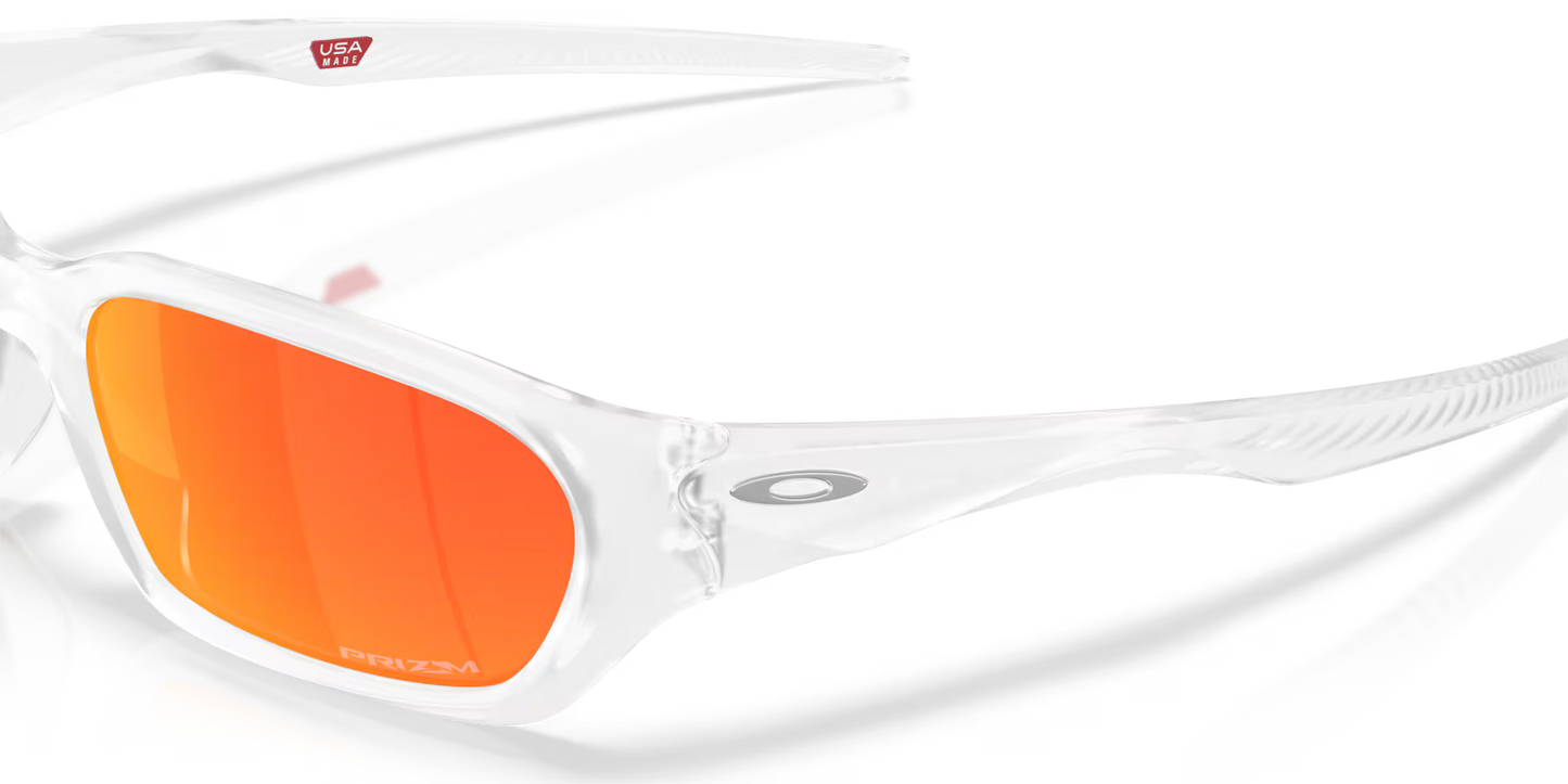 Oakley Terraforma Sunglasses - Matte Clear/Ruby