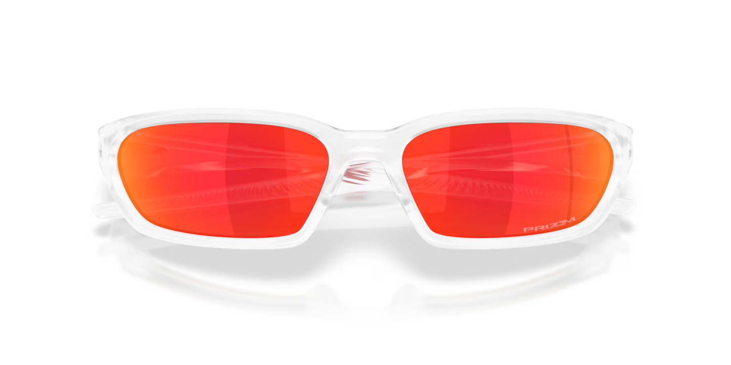 Oakley Terraforma Sunglasses - Matte Clear/Ruby