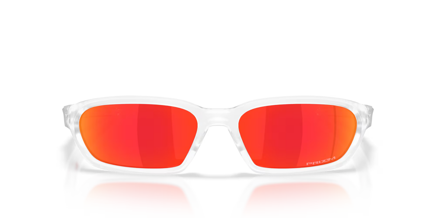 Oakley Terraforma Sunglasses - Matte Clear/Ruby