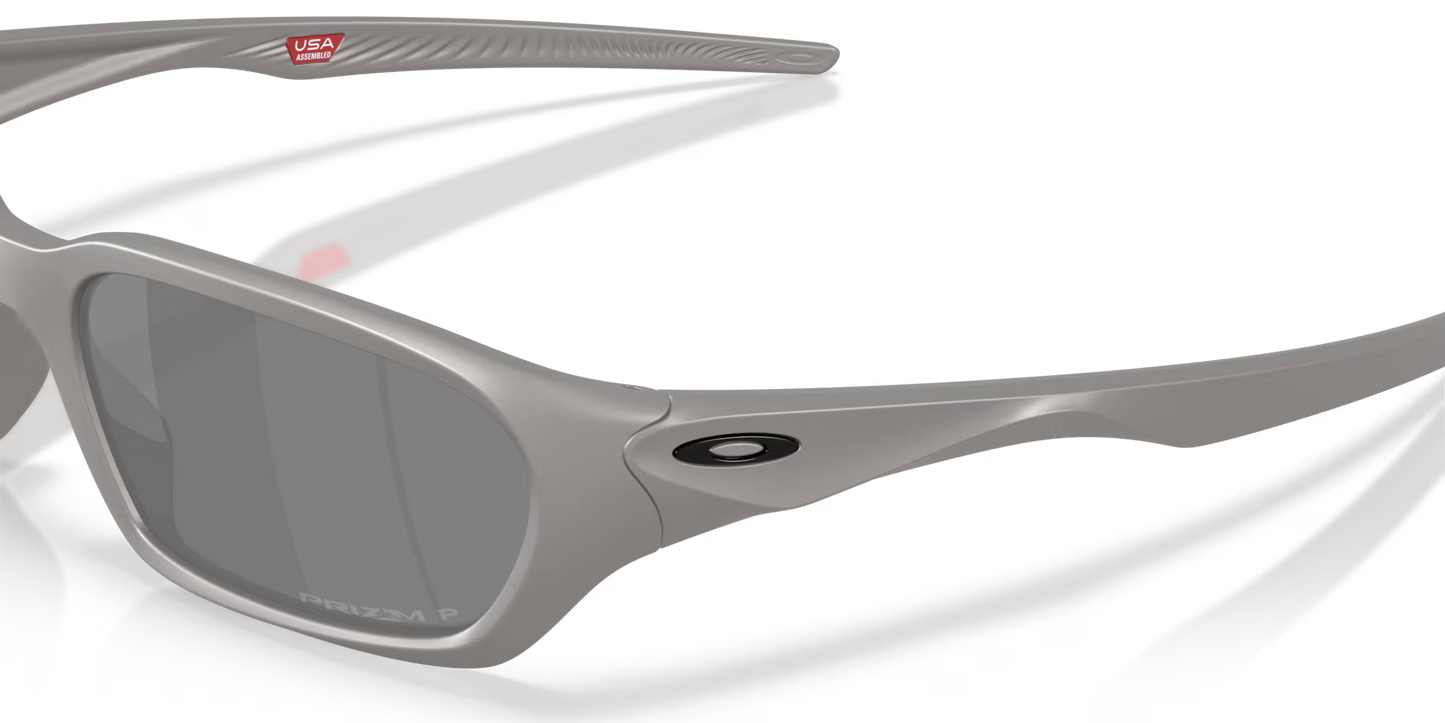 Oakley Terraforma Sunglasses - Titanium/Black Polarized