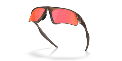 Oakley Suture Jacket Sunglasses - Matte Brown Smoke/Trail Torch