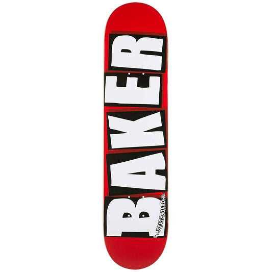 Baker Brand Logo White Deck - 8.5