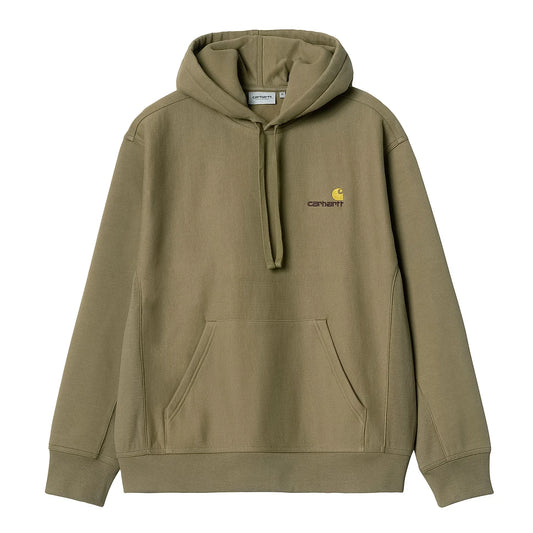 Carhartt WIP American Script Hoodie - Larch