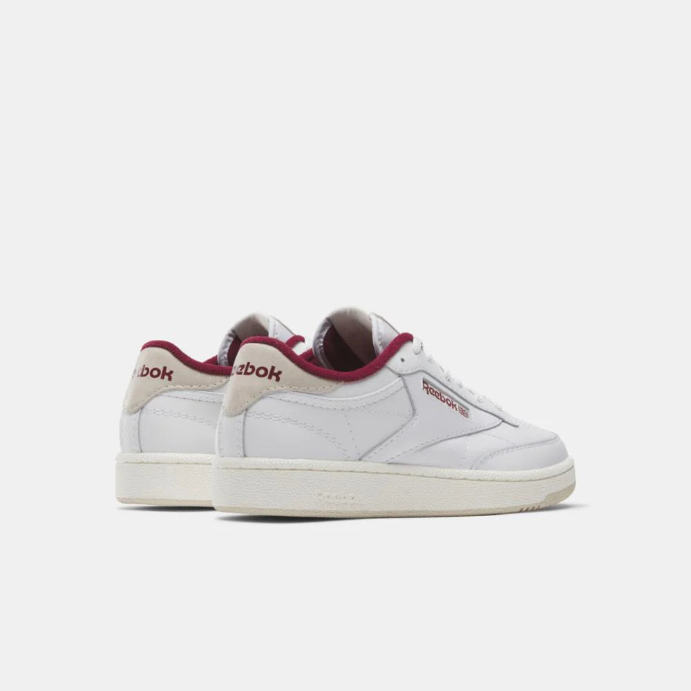 Reebok Club C 85 - White/Stucco/Maroon