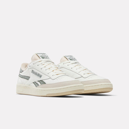 Reebok Club C Revenge - Chalk/Breakway Green/Tan