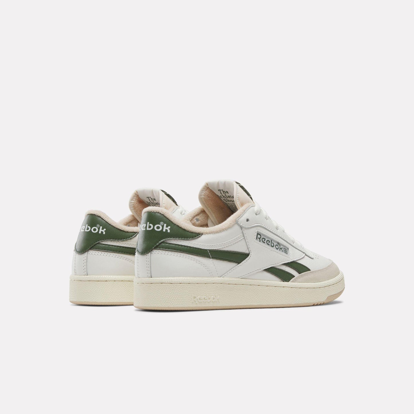 Reebok Club C Revenge - Chalk/Breakway Green/Tan