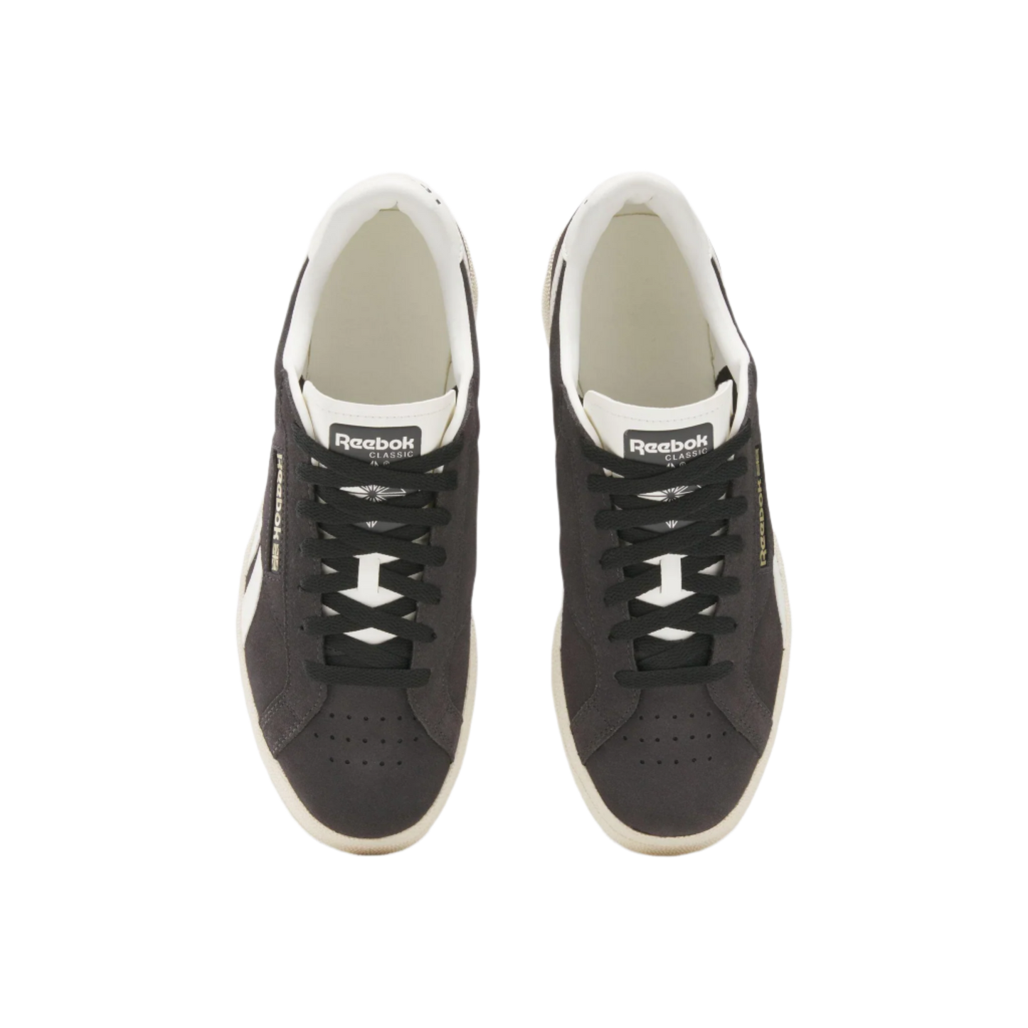 Reebok Club C Grounds UK - Washed Black/ Paper White/ Chalk