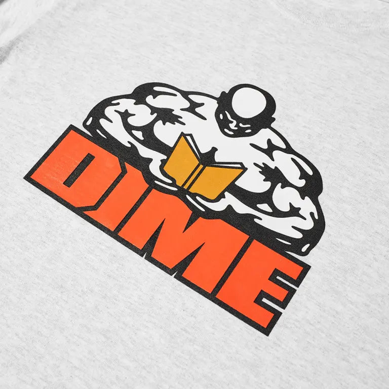 Dime Knowledge Is Power Tee - Ash