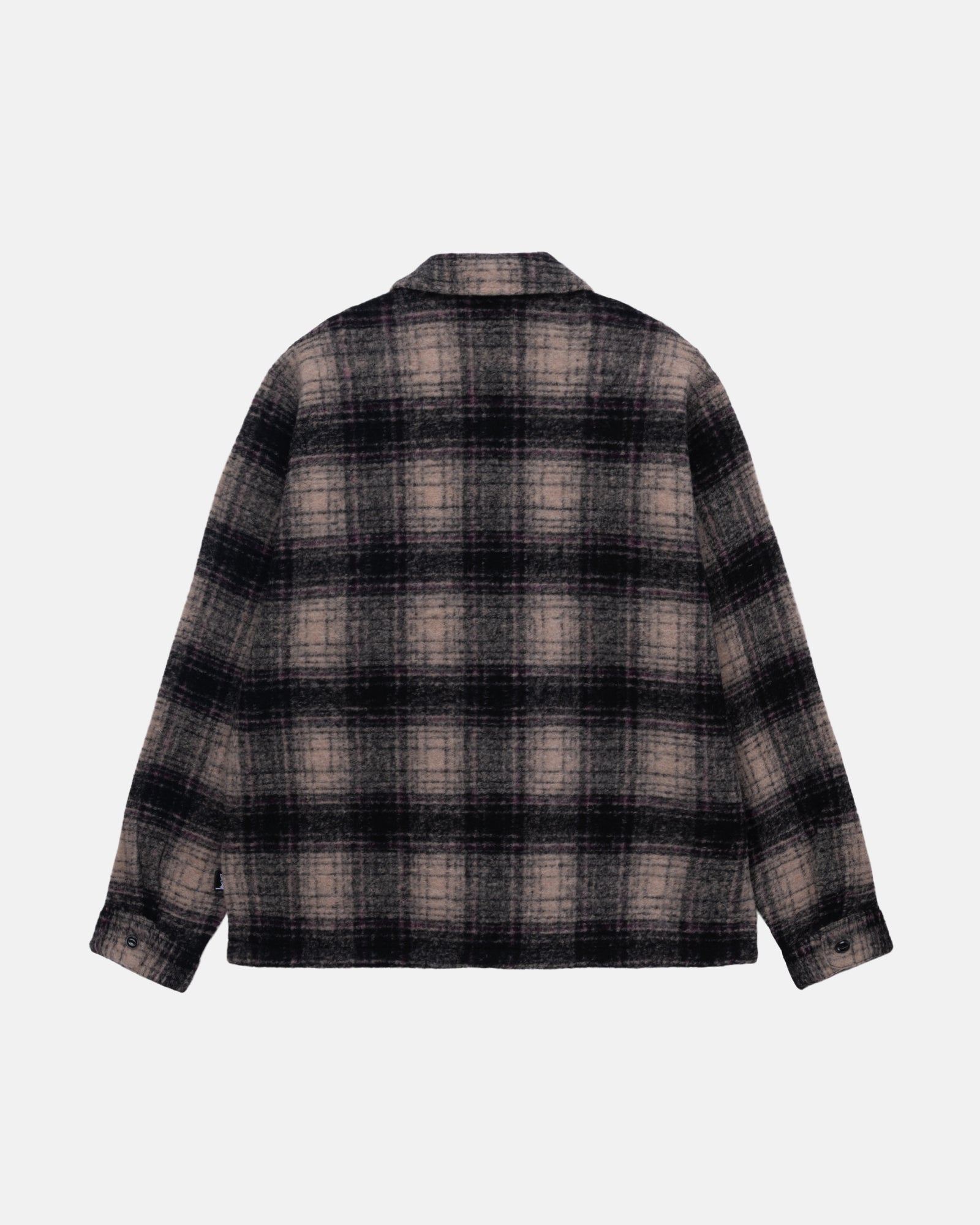 ジャケット・アウター stussy WOOL PLAID ZIP SHIRT 23aw 楽天市場】ステューシー STUSSY ジャケット メンズ Wool Plaid