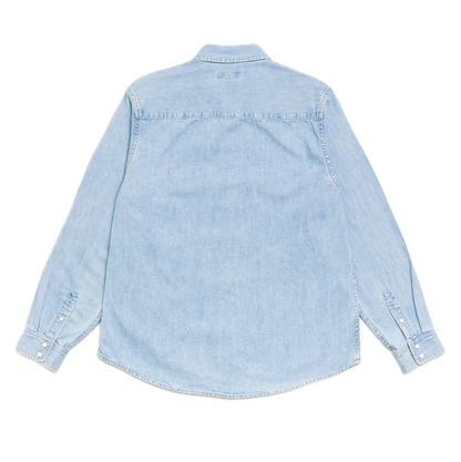 Stussy Denim Western Shirt - Light Denim