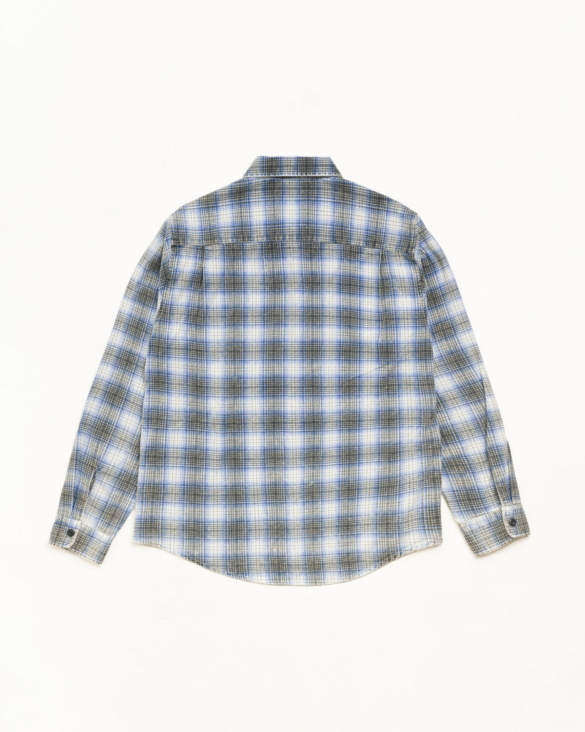 Stussy Dax Plaid Shirt - Blue