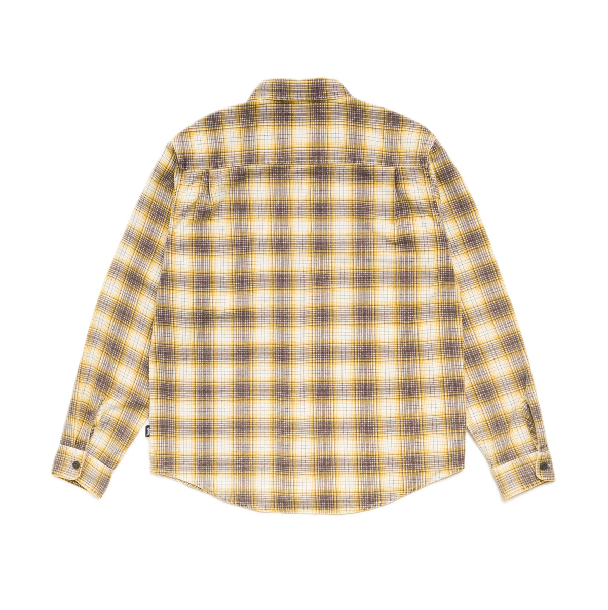 Stussy Dax Plaid Shirt - Gold