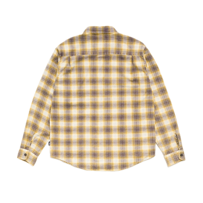 Stussy Dax Plaid Shirt - Gold