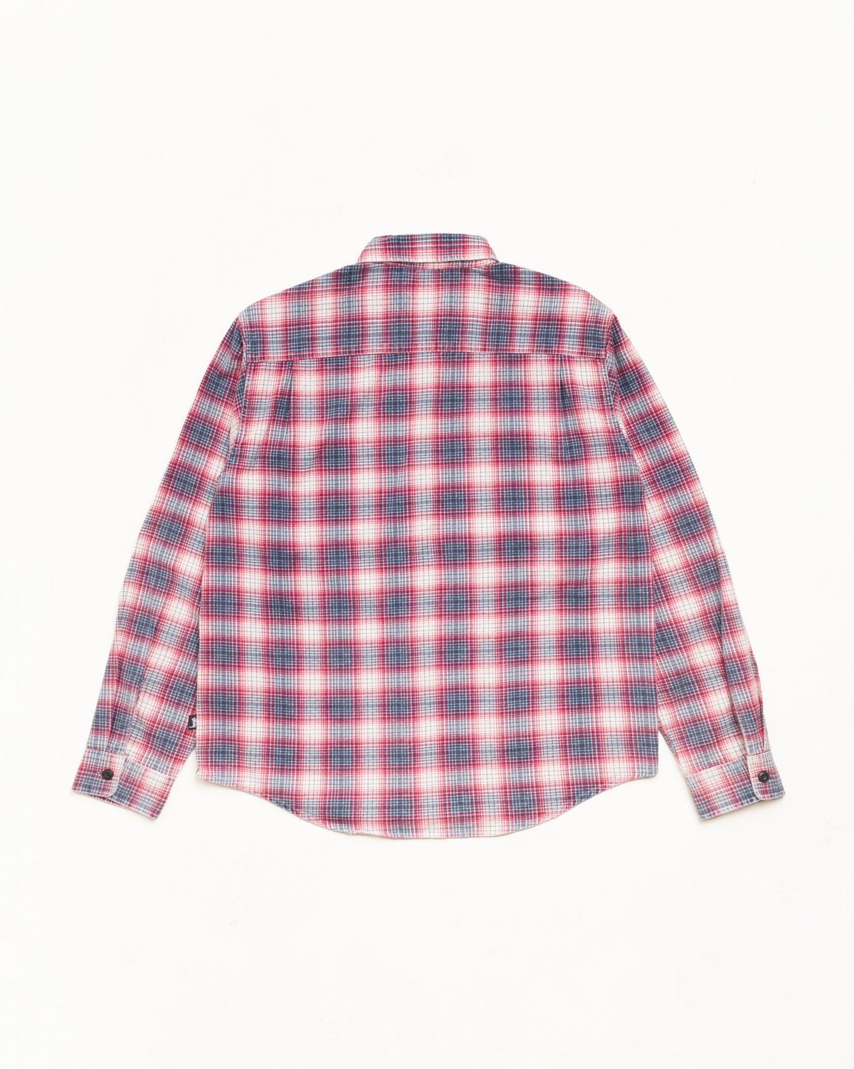 Stussy Dax Plaid Shirt - Red