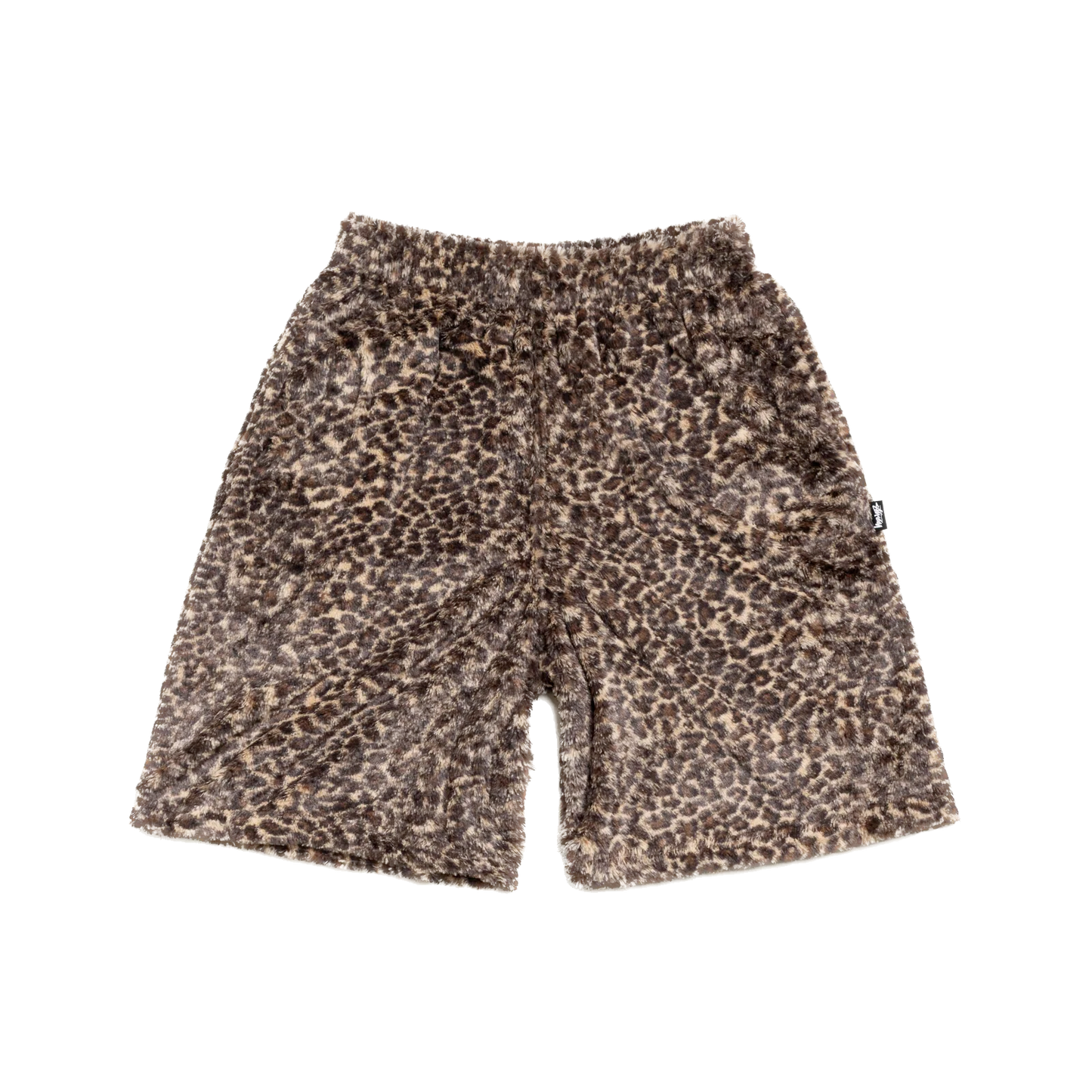 Stussy Pile Fleece Short - Leopard