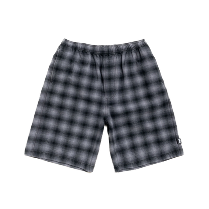 Stussy Plaid Beach Short - Black
