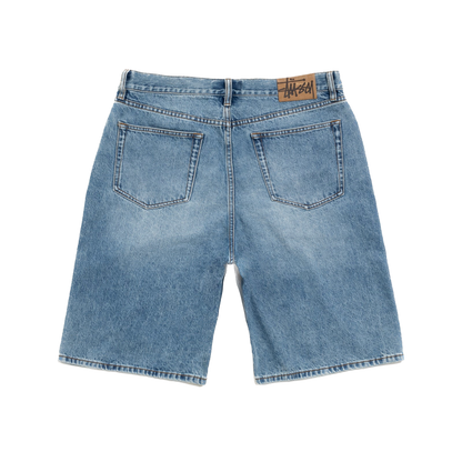 Stussy Big Ol Jean Shorts - Indigo Stone Wash