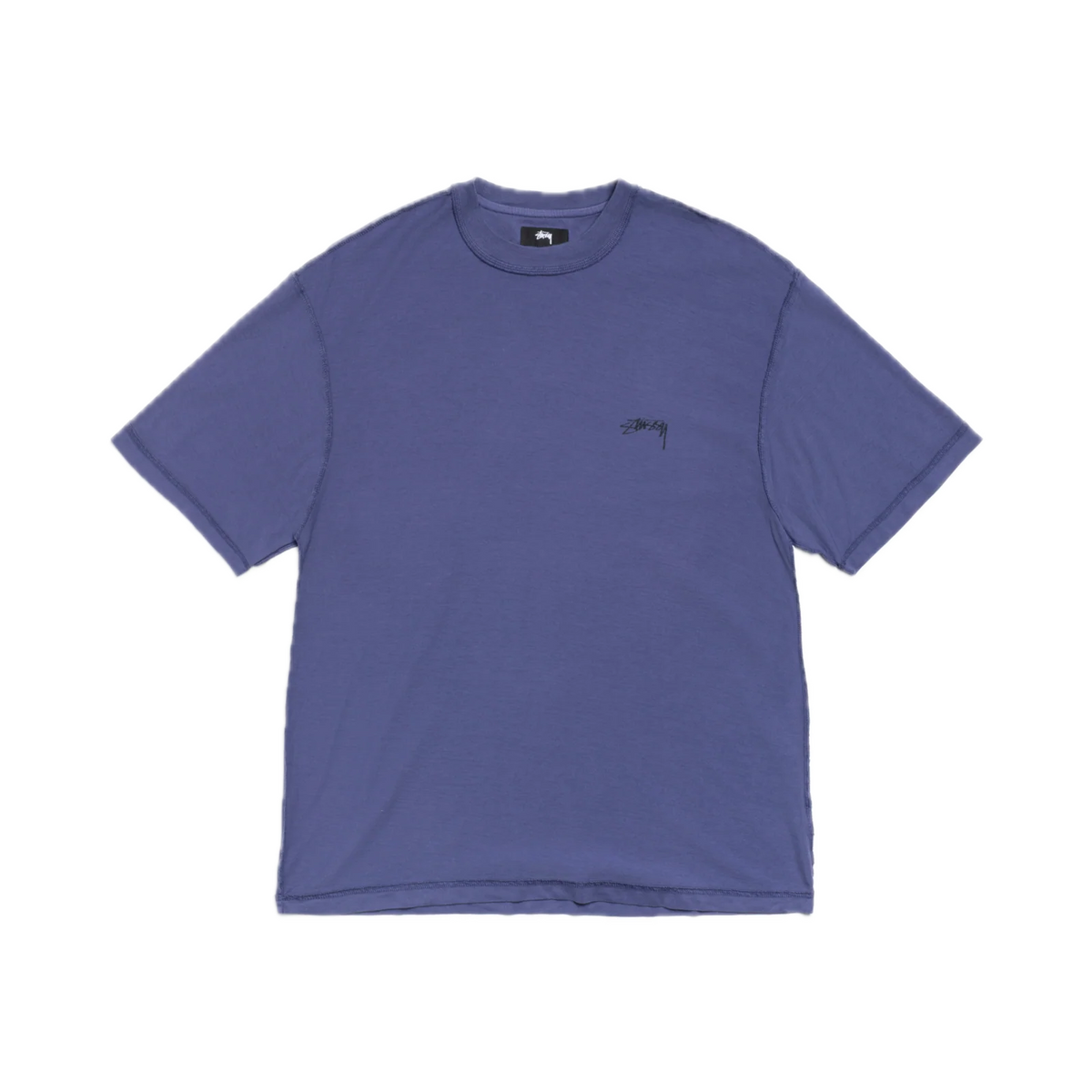 Stussy Lazy Tee - Vintage Navy