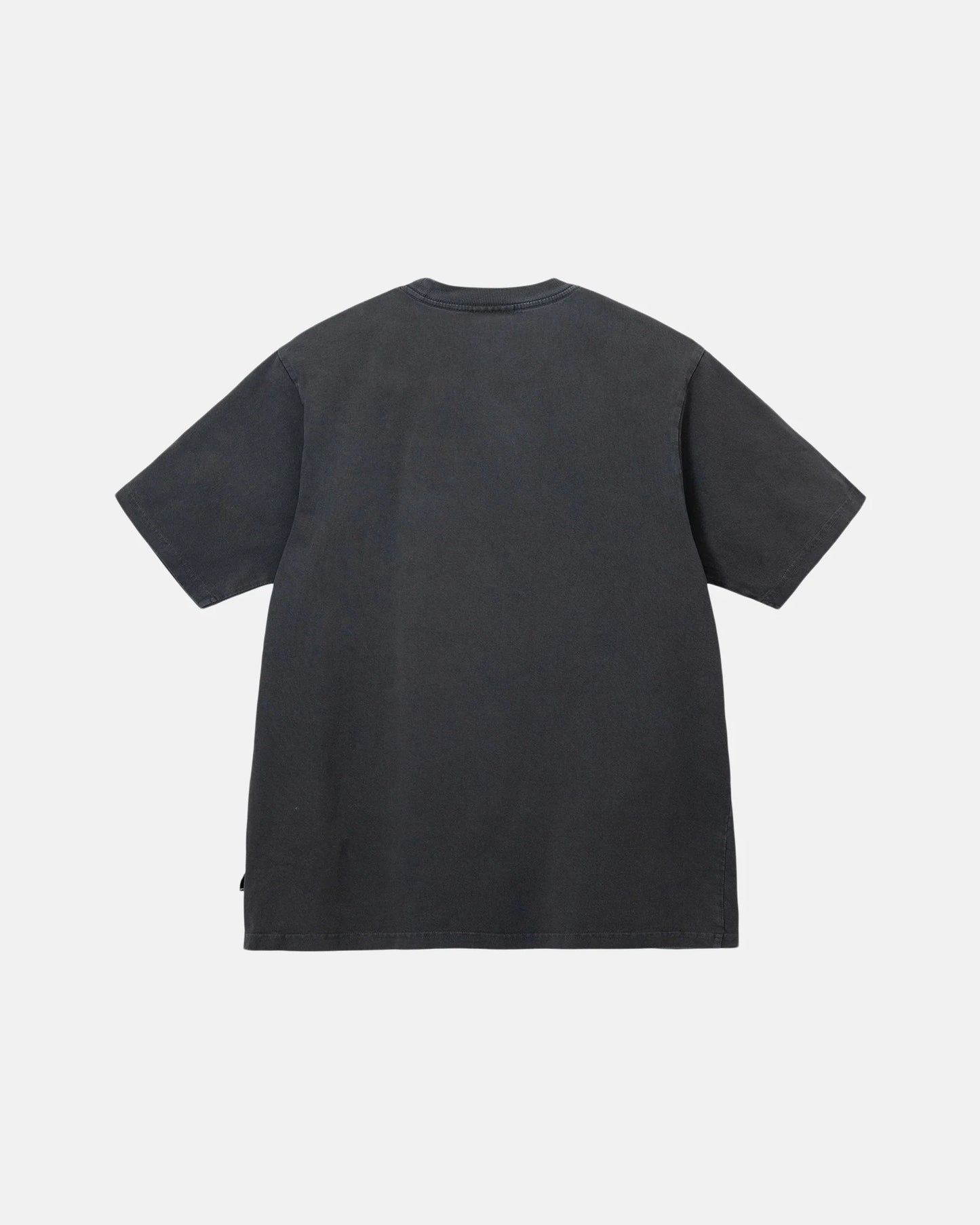 Stussy Heavyweight Pigment Dyed Crew Tee - Black