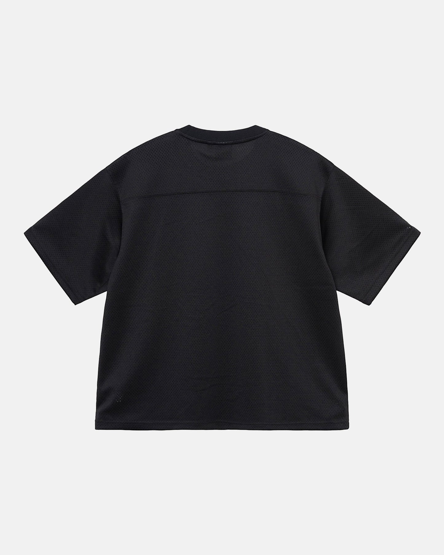 Stussy 4X4 Mesh Football Jersey - Black